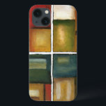 Four Paneled Painting by Jennifer Goldberger Case-Mate iPhone Case<br><div class="desc">Give the gift of four paintings in one with this piece by Jennifer Goldberger. This paneled painting exudes warmthanks to the cocontused and the simpele variety of the subtle changes. A great piece to hang on your wall!</div>