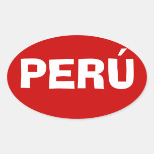 FOUR Perú Ovale Sticker