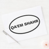 FOUR Qa'em Shahr Ovale Sticker (Envelop)