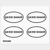 FOUR Qa'em Shahr Ovale Sticker (Vel)