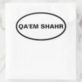 FOUR Qa'em Shahr Ovale Sticker (Tas)