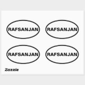 FOUR Rafsanjan Ovale Sticker (Vel)