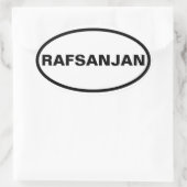 FOUR Rafsanjan Ovale Sticker (Tas)