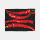Four Red Chilies fba Fleece Deken (Voorkant (Horizontaal))