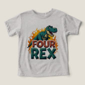 Four Rex: Roaring into Four is het vervolg op de s (Design voorkant)