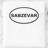 FOUR Sabzevar Ovale Sticker (Tas)