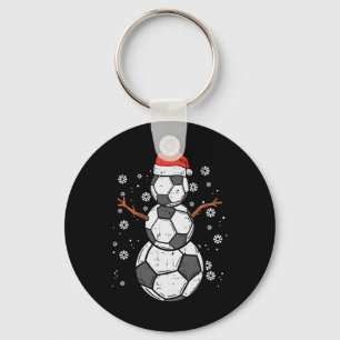 Four Score Droid Schattige Voetbal Robot Sleutelhanger