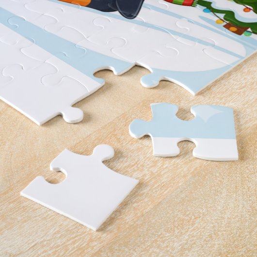 Four Seasons Animals Kids Puzzle Legpuzzel (Zijkant)