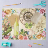 Four Seasons Collage Design Serie 1 Tissuepapier (Craft)