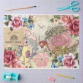 Four Seasons Collage Design Serie 3 Tissuepapier (Craft)