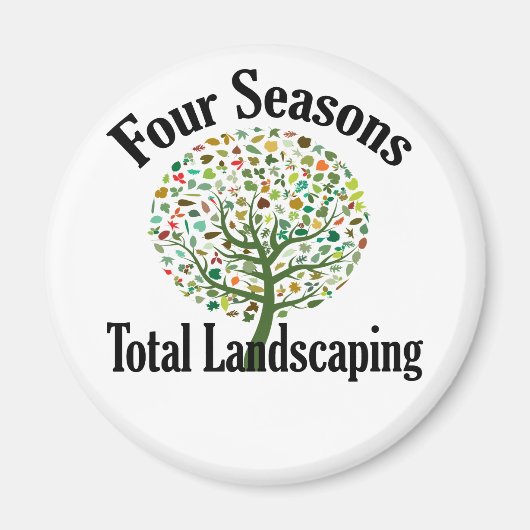 Four Seasons Total Landscaping Magneet (Voorkant)