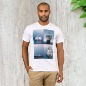 Four Ships Mens T-Shirt