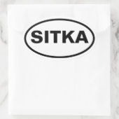 FOUR Sitka Ovale Sticker (Tas)