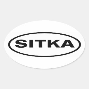 FOUR Sitka Ovale Sticker