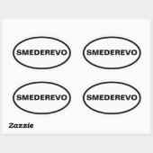FOUR Smederevo Ovale Sticker (Vel)