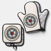 Four Solas Ovenwant & Pannenlap Set (Voorkant / Achterkant)