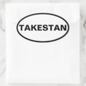 FOUR Takestan Ovale Sticker (Tas)