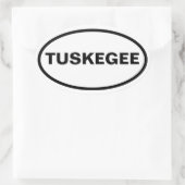 FOUR Tuskegee, Alabama Ovale Sticker (Tas)