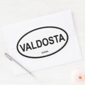 FOUR Valdosta, Georgia Ovale Sticker (Envelop)