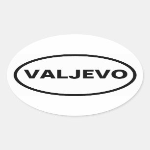 FOUR Valjevo Ovale Sticker