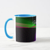 Four-Way Wave Geometric Coffee Mug Mok (Links)