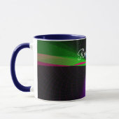 Four-Way Wave Geometric Coffee Mug Mok (Links)