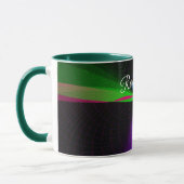 Four-Way Wave Geometric Coffee Mug Mok (Links)