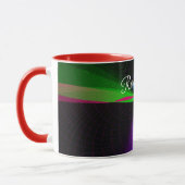 Four-Way Wave Geometric Coffee Mug Mok (Links)
