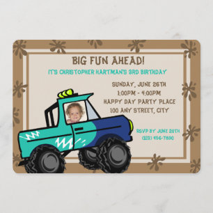 Four Wheel Fun / Verjaardag Kaart