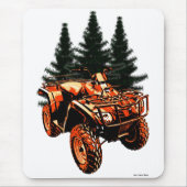 Four Wheeler Mousepad Muismat (Voorkant)