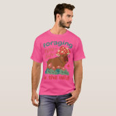 Fouragerende Schimmel Capybara T-shirt (Voorkant volledig)