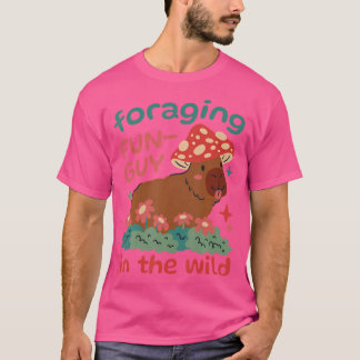 Fouragerende Schimmel Capybara T-shirt