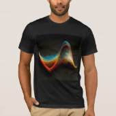 Fourier Transform Sine Wave T-shirt (Voorkant)