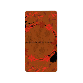 fourmi , positief bevestigend , zin inspirante etiket