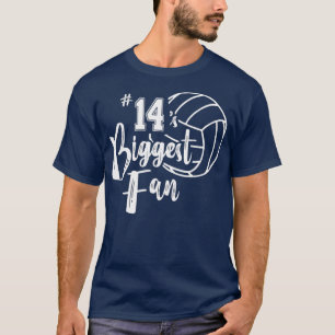 Fourn 14 Biggest volleyball mama Volleyball T-shirt