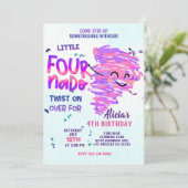 Fournado Invitation Kaart (Staand voorkant)