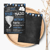 Fournado Verjaardag Uitnodiging Tornado Twister Pa