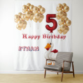 Fourth Birthday  Wandkleed (In situ)