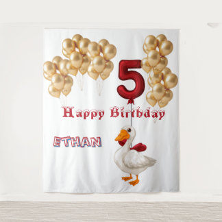 Fourth Birthday Wandkleed