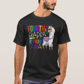 Fourth Class No Prob Llama Team 4th Class Student T-shirt (Voorkant)