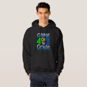 Fourth Grade Back To School Video Gamer Game On 4t Hoodie (Voorkant volledig)