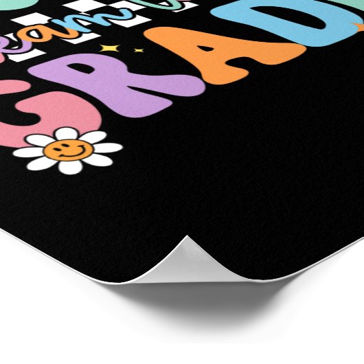 Fourth Grade Dream Team Back To School 4th Grade T Poster (Hoek)