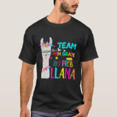 Fourth Grade Squad No Prob Llama Team 4th Grade Te T-shirt (Voorkant)