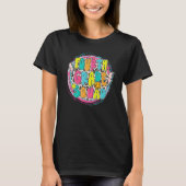 Fourth Grade Squad Rainbow 4th Grade Teacher Back T-shirt (Voorkant)