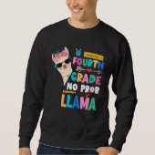 Fourth Grade Teacher Student No Prob Llama Back To Trui (Voorkant)
