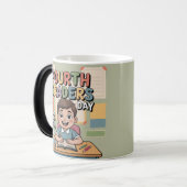 Fourth Graders Day January Holiday Mug Magische Mok (Voorkant links)