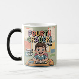 Fourth Graders Day January Holiday Mug Magische Mok