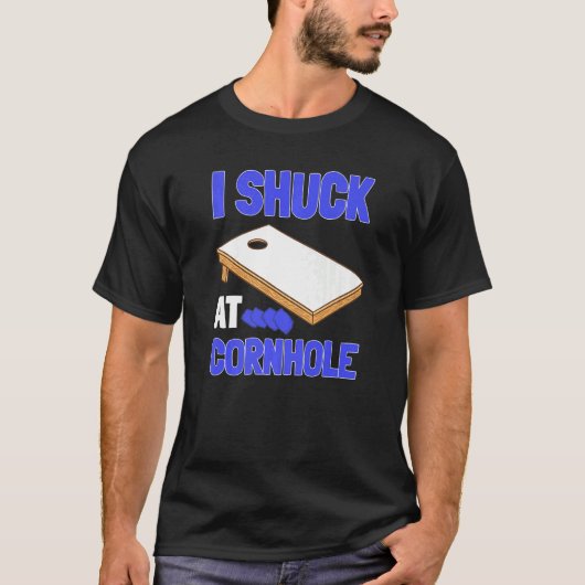 Fourth Of July Cornhole Bean Bag Game Hole T-shirt (Voorkant)
