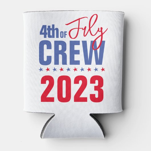 Fourth of July Crew Blikjeskoeler (Voorkant)