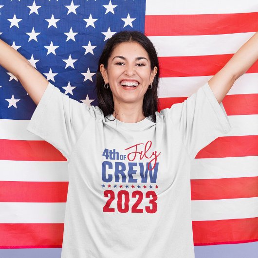 Fourth of July Crew T-shirt